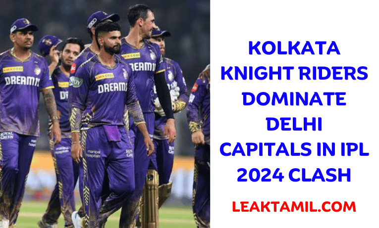 In an exciting IPL 2024 match at the Dr. Y.S. Rajasekhara Reddy ACA-VDCA Cricket Stadium, the Kolkata Knight Riders (KKR) secured a commanding victory over the Delhi Capitals (DC) by 106 runs.