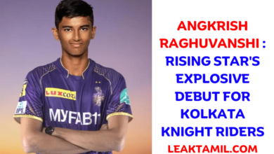 Angkrish Raghuvanshi: Rising Star's Explosive Debut for Kolkata Knight Riders